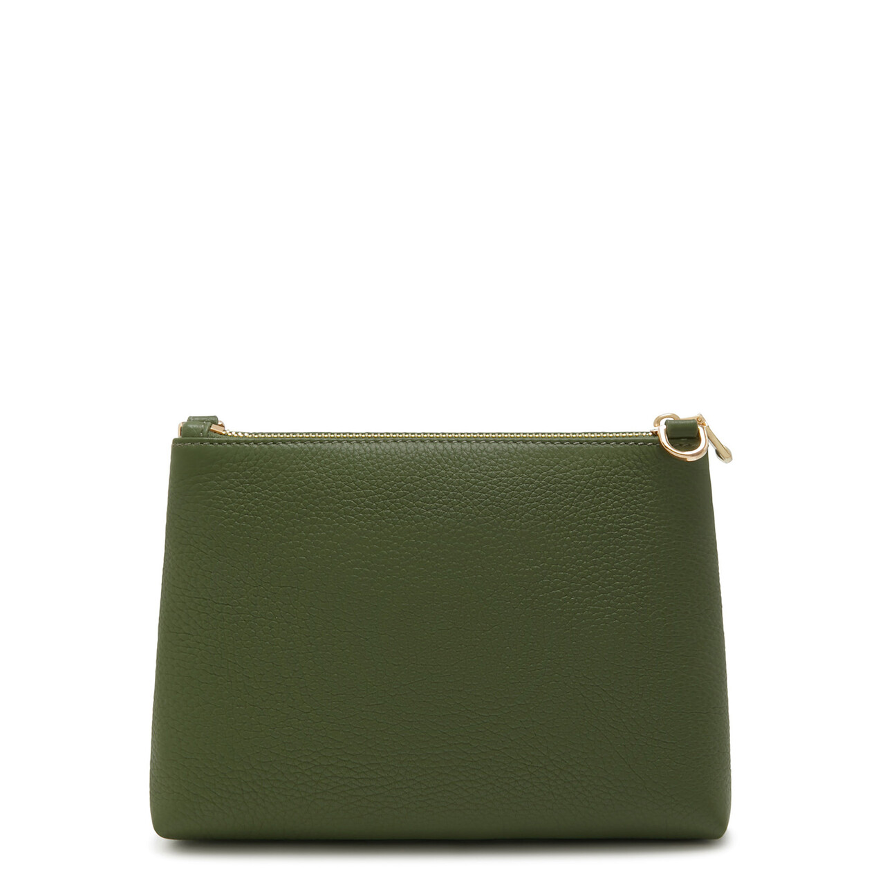 Isabel Bernard Honoré Misra green calfskin leather shoulder bag