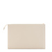 Isabel Bernard Honoré Cosette cream braided calfskin leather laptop sleeve with shoulder strap