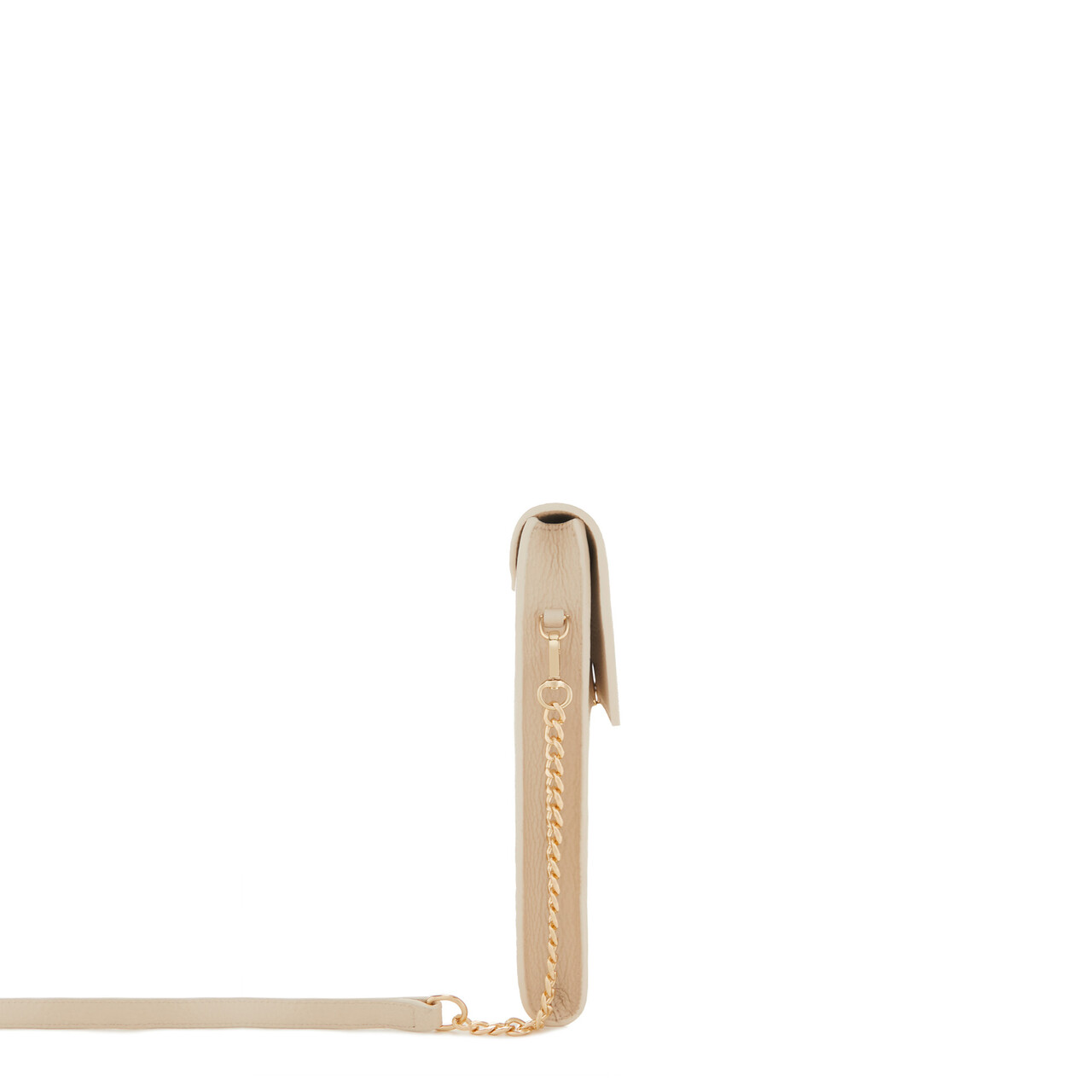 Isabel Bernard Honoré Clara cream calfskin leather laptop sleeve with shoulder strap