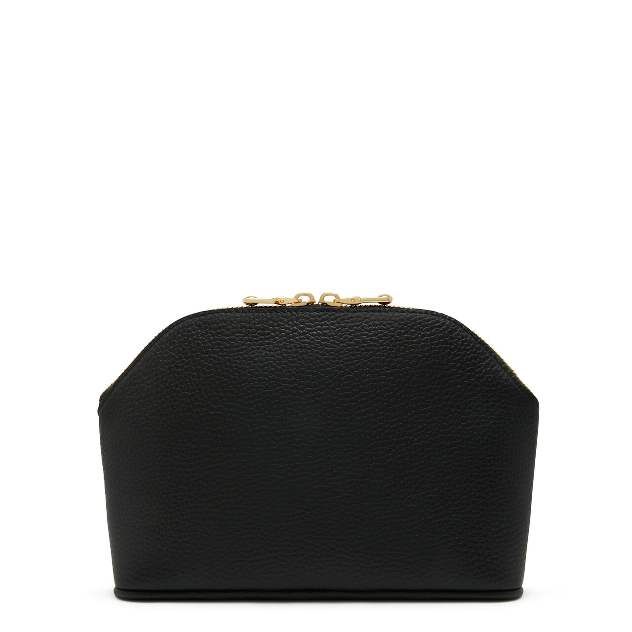 Isabel Bernard Honoré Brunelle black calfskin leather toiletry bag