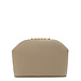 Isabel Bernard Honoré Brunelle taupe calfskin leather toiletry bag