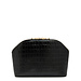 Isabel Bernard Honoré Brunelle necessaire in pelle di vitello nero croco