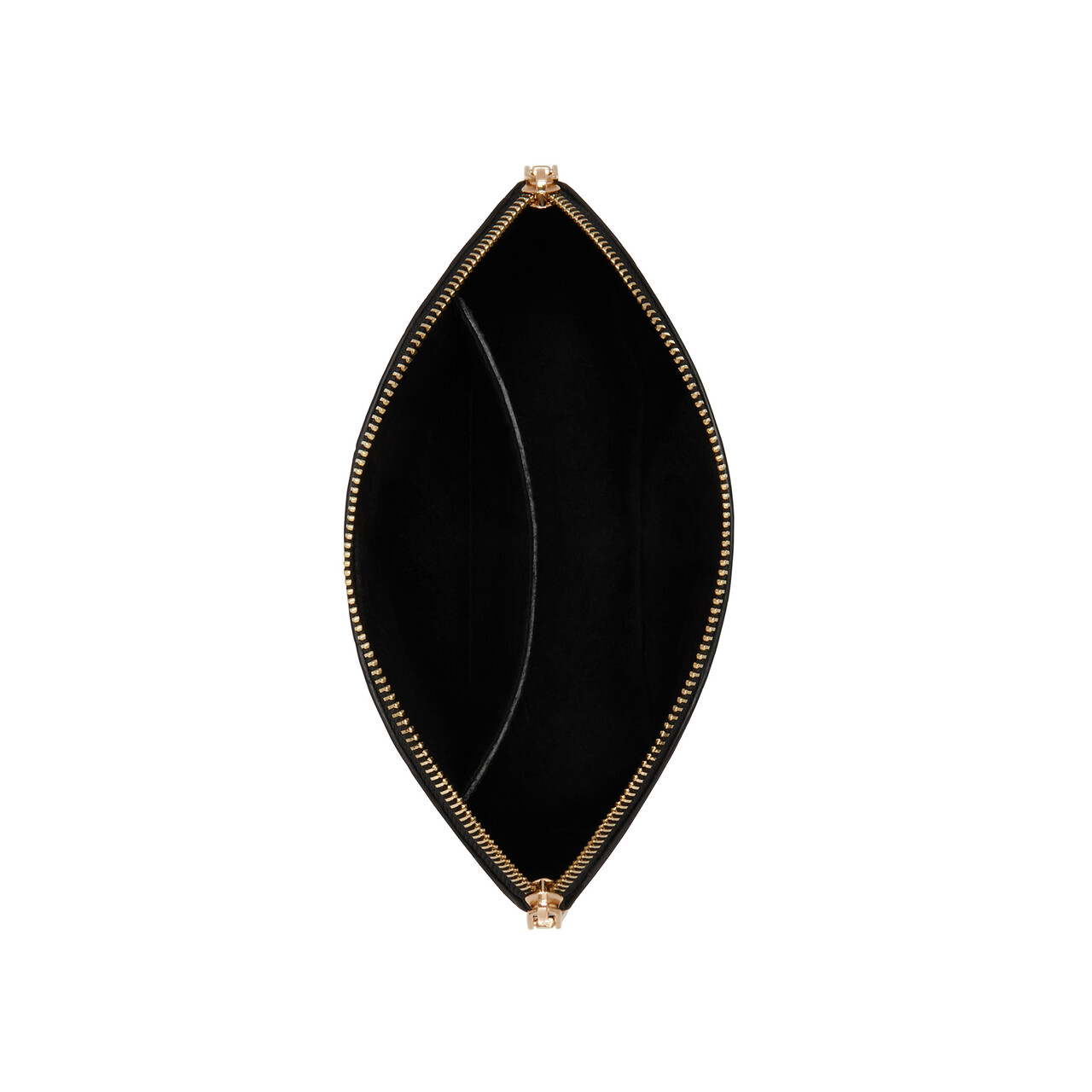 Isabel Bernard Honoré Brunelle croco black calfskin leather toiletry bag