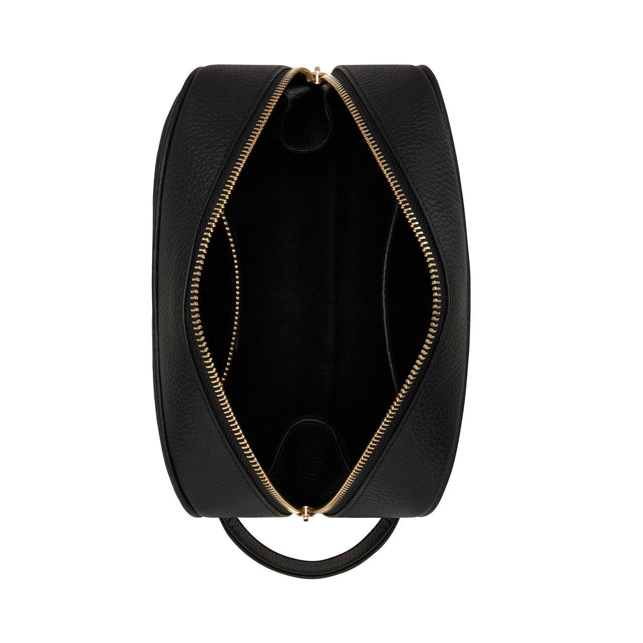 Isabel Bernard Honoré Blaize black calfskin leather toiletry bag