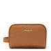 Isabel Bernard Honoré Blaize camel calfskin leather toiletry bag