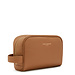 Isabel Bernard Honoré Blaize camel calfskin leather toiletry bag