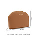 Isabel Bernard Honoré Brunelle camel calfskin leather toiletry bag