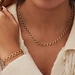 Isabel Bernard Belleville Axelle bracelet à maillons en or 14 carats