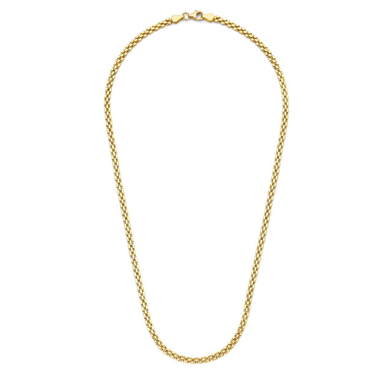 Isabel Bernard Aidee Rosine 14 karat gold link necklace