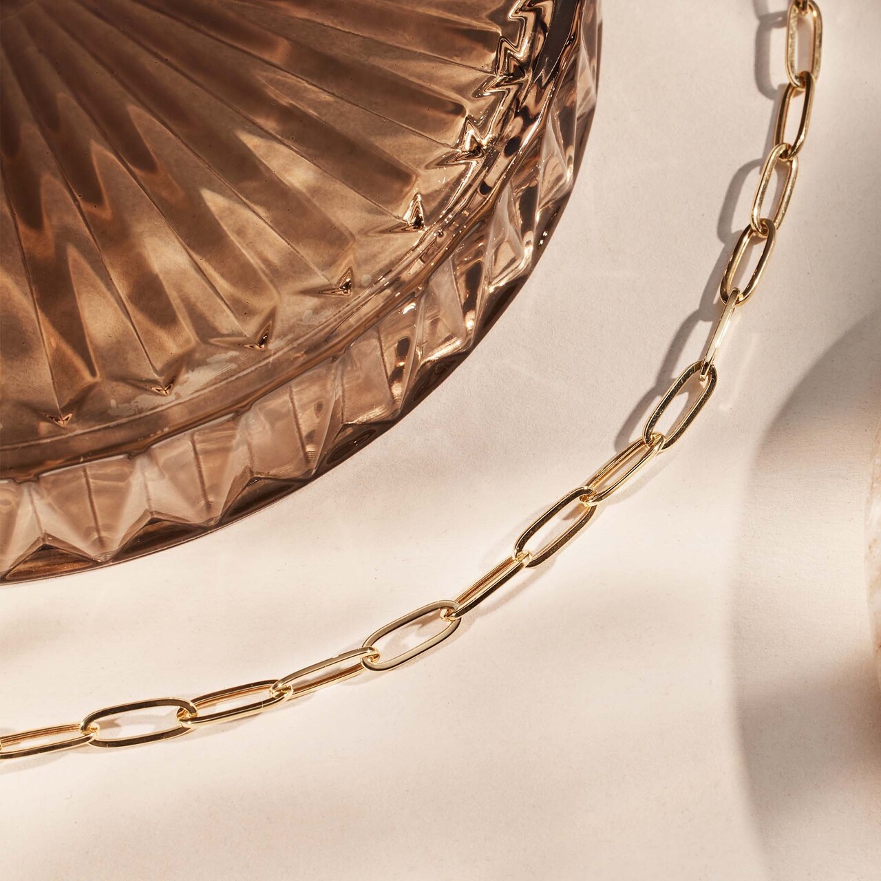 Isabel Bernard Aidee Odile 14 karat gold link necklace