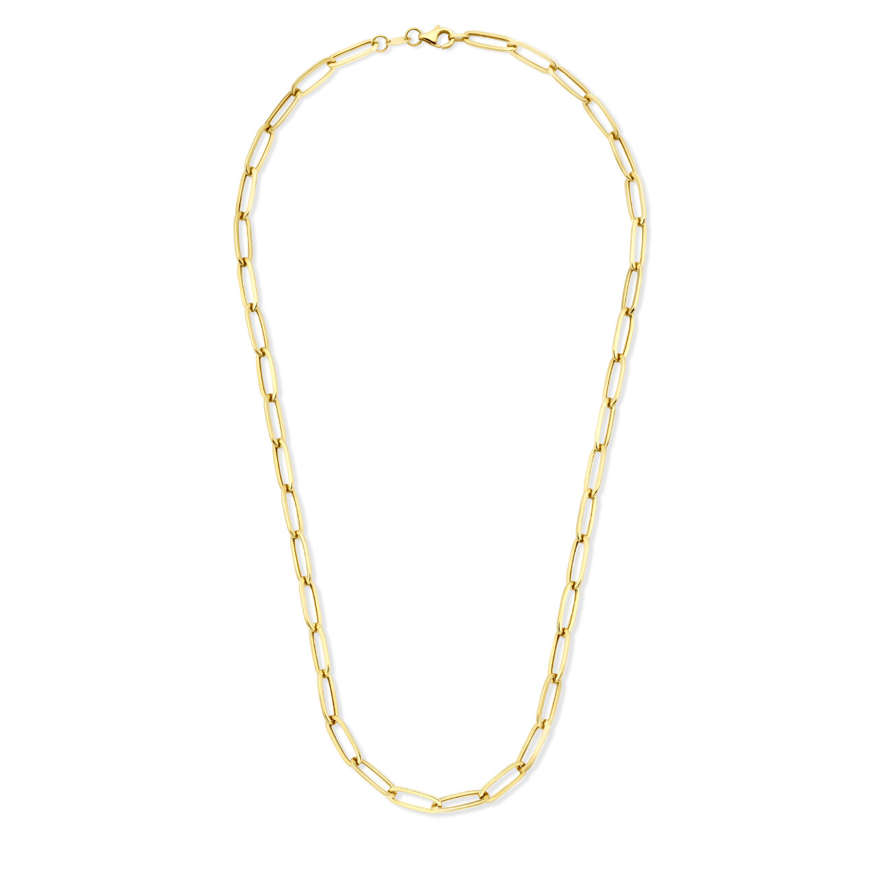 Isabel Bernard Aidee Odile 14 karat gold link necklace
