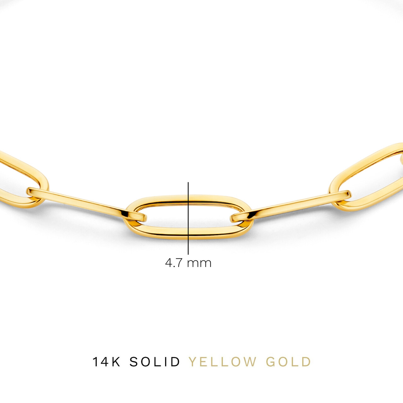 Isabel Bernard Aidee Odile 14 karat gold link bracelet