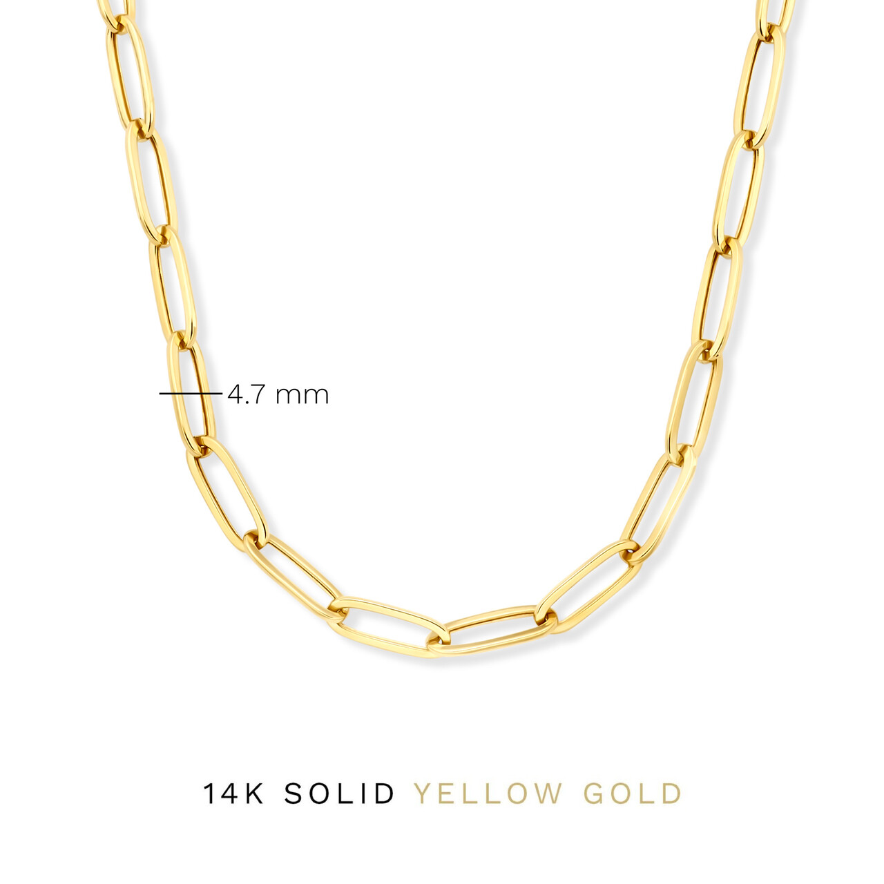 Isabel Bernard Aidee Odile 14 karat gold link necklace