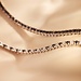 Isabel Bernard De la Paix Feline 14 karat white gold tennis bracelet with black and white diamonds 1.05 carat