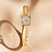Isabel Bernard De la Paix Hanaé anello in oro 14 carati con diamanti 0.08 carati