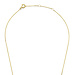 Isabel Bernard Monceau Giselle 14 karat gold necklace with feather