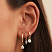 Isabel Bernard Cadeau d'Isabel set de charms para la oreja cuatro piezas de oro de 14 quilates | sin pendientes de aro