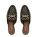 Isabel Bernard Vendôme Fleur zwarte kalfsleren slipper loafers met studs