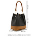 Isabel Bernard Femme Forte Minette black calfskin leather handbag