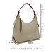 Isabel Bernard Honoré Muriel taupe calfskin leather shoulder bag