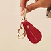 Isabel Bernard Honoré Filou red calfskin leather Airtag key ring