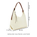 Isabel Bernard Honoré Muriel cream calfskin leather shoulder bag