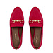 Isabel Bernard Vendôme Fleur fuchsia mocka loafers