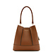 Isabel Bernard Femme Forte Macie cognac calfskin leather shoulder bag