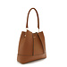 Isabel Bernard Femme Forte Macie cognac calfskin leather shoulder bag