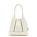 Isabel Bernard Femme Forte Macie cream calfskin leather shoulder bag