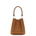 Isabel Bernard Femme Forte Minette camel calfskin leather handbag