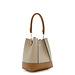 Isabel Bernard Femme Forte Minette taupe calfskin leather handbag