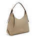 Isabel Bernard Honoré Muriel taupe calfskin leather shoulder bag