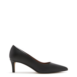 Isabel Bernard Vendôme Loraine black calfskin leather pumps