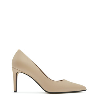 Isabel Bernard Vendôme Lianne beige leren pumps van kalfsleer