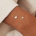 Isabel Bernard Cadeau d'Isabel 14 karat gold necklace and bracelet gift set