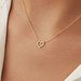 Isabel Bernard Belleville Amore 14 karat gold necklace with heart