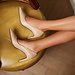 Isabel Bernard Vendôme Lianne beige calfskin leather pumps