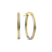 Isabel Bernard Rivoli Flori 14 karat gold hoop earrings (22 mm)