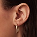 Isabel Bernard Rivoli Flori 14 karat gold hoop earrings (22 mm)