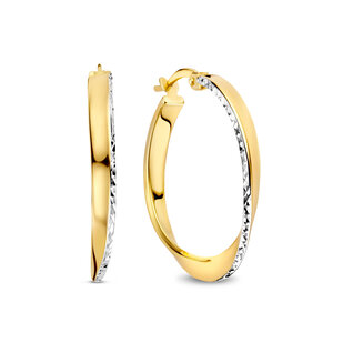 Isabel Bernard Rivoli Laura 14 karat gold hoop earrings (21 mm)