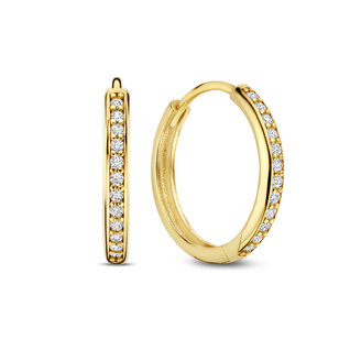 Isabel Bernard Le Marais Merle 14 karat gold hoop earrings (12.5 mm)