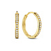 Isabel Bernard Le Marais Merle 14 karat gold hoop earrings (12.5 mm)