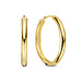 Isabel Bernard Rivoli Morgane 14 karat gold hoop earrings (15.5 mm)