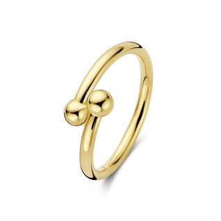 Anillo de oro - Elegantes anillos de mujer de oro de 14 quilates