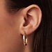 Isabel Bernard Rivoli Flori 14 karat gold hoop earrings (22 mm)