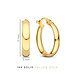 Isabel Bernard Rivoli Estrella 14 karat gold hoop earrings (14 mm)