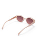 Isabel Bernard La Villette Rosaire soft pink oval sunglasses with pink lenses