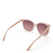 Isabel Bernard La Villette Raison rosa palo gafas de sol cuadradas con rosa lentes
