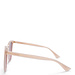 Isabel Bernard La Villette Raison rose tendre lunettes de soleil carrées avec rose verres